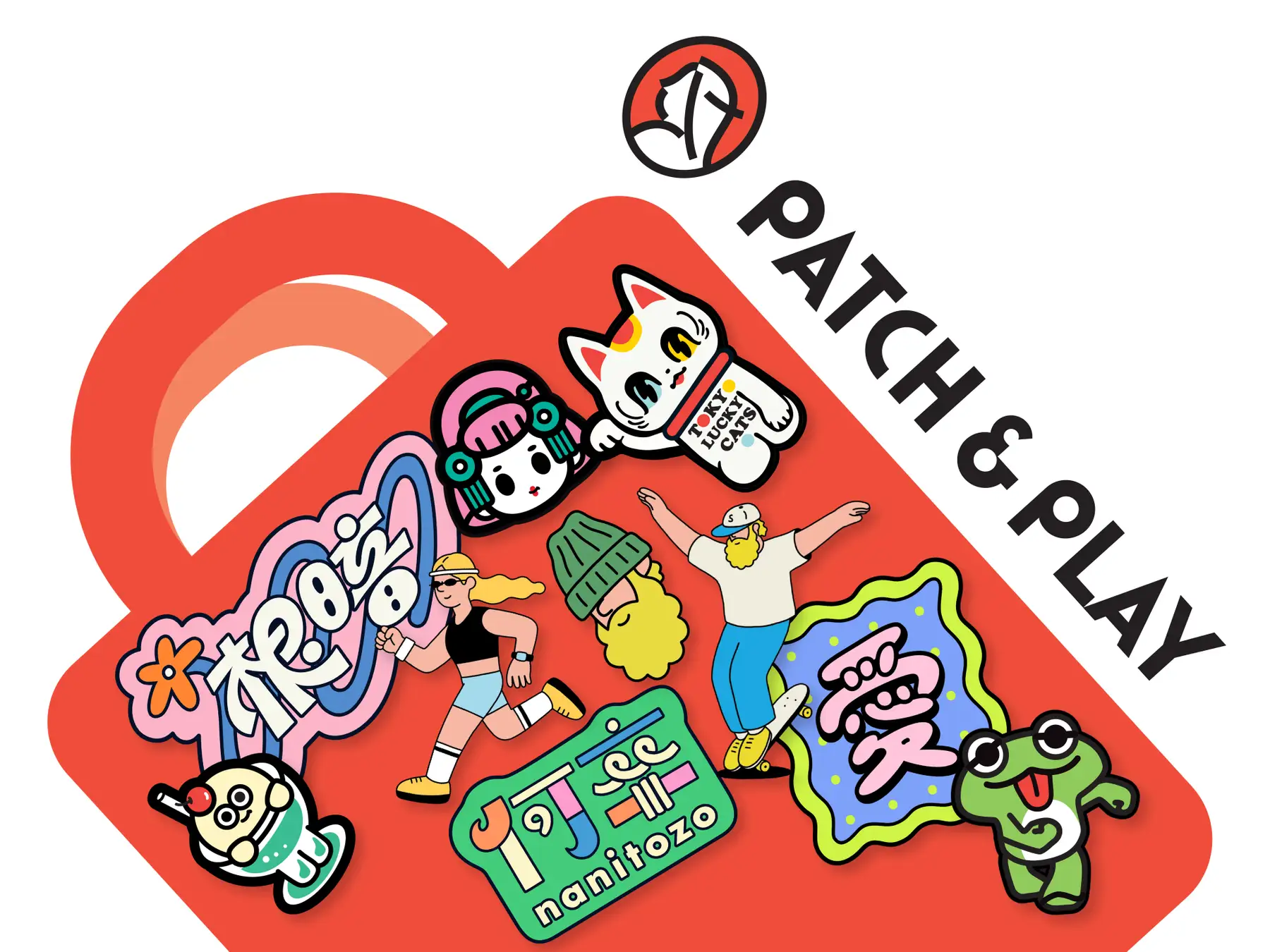 PATCH&PLAY、“身につけるアート”を提案初の韓国出身クリエイターが参加。24名・200種類のクリエイターワッペンシリーズへ拡大