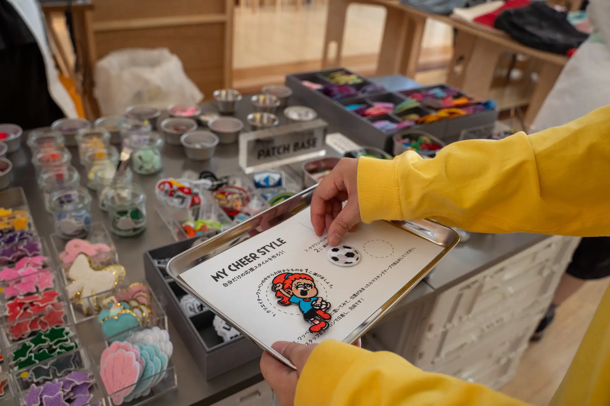 PATCH&PLAY初の出張イベント「MY CHEER STYLE」を調布PARCOで開催しました